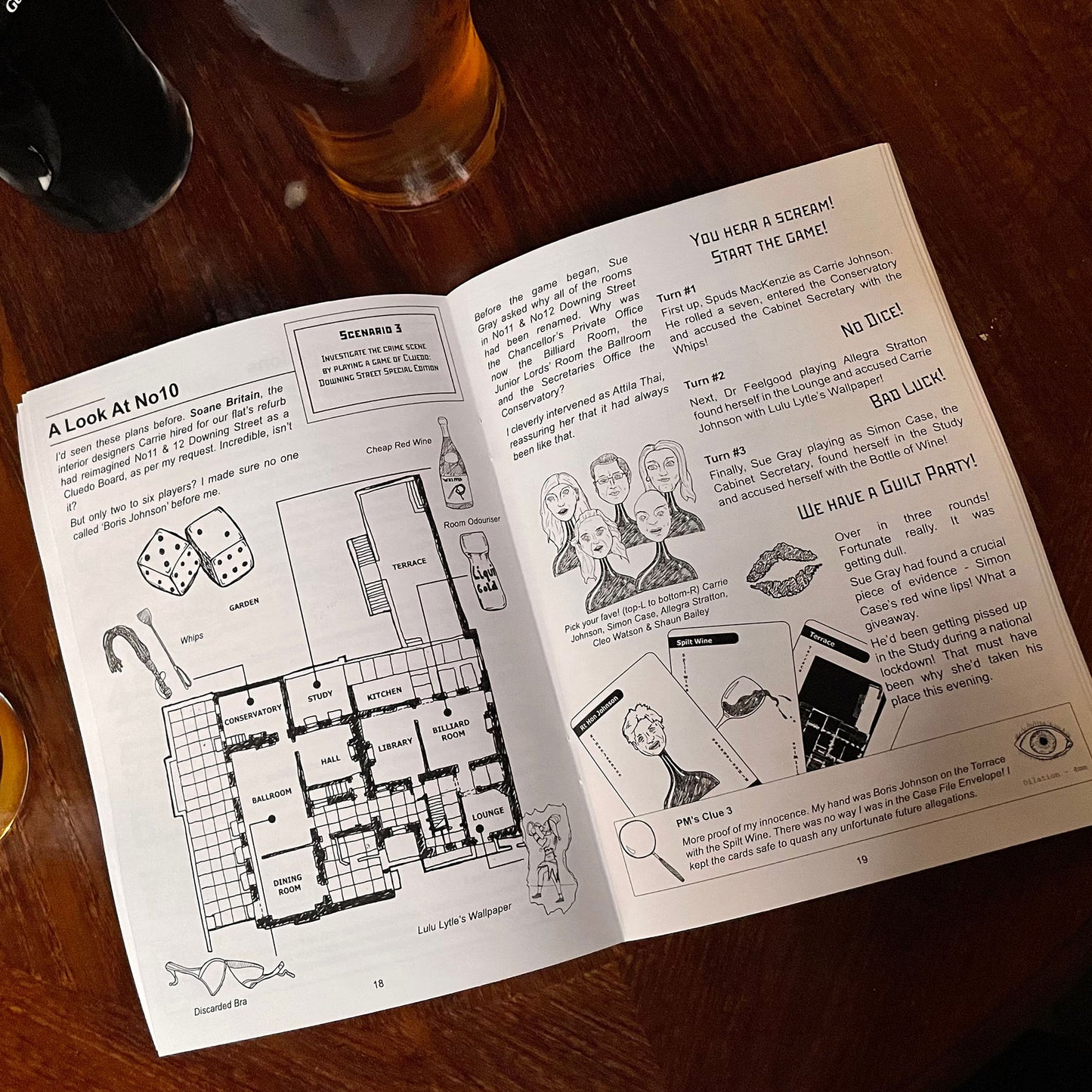 Sue Gray's Partygate Report - Anti Tory Zine & Political Gift