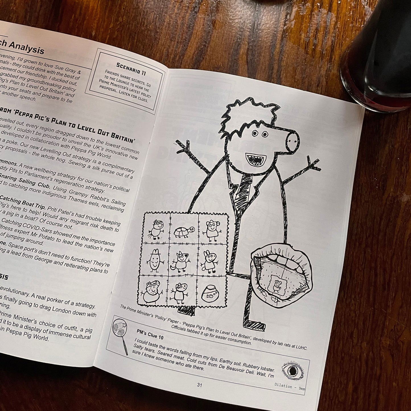 Sue Gray's Partygate Report - Anti Tory Zine & Political Gift